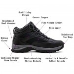 CC-Los Men's Hiking Boots Shoes Waterproof Mid Low Top Boot Shoe Shock-Absorbing EVA Casual Outdoor Lightweight