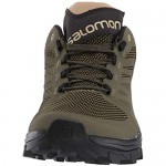 Salomon Men's Outline GTX Hiking Burnt Olive/Black/Safari