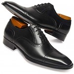 Alipasinm Men's Dress Shoes Oxford Formal Modern Leather Shoes for Men