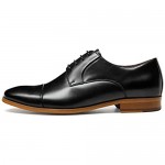 GIFENNSE Men's Dress Shoes with Cowhide Leather Oxford for Suit Formal Dress