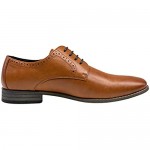 JOUSEN Men's Oxford Plain Toe Dress Shoes Classic Formal Derby Shoes