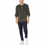 Brand - Goodthreads Men's Soft Cotton Henley Sweater