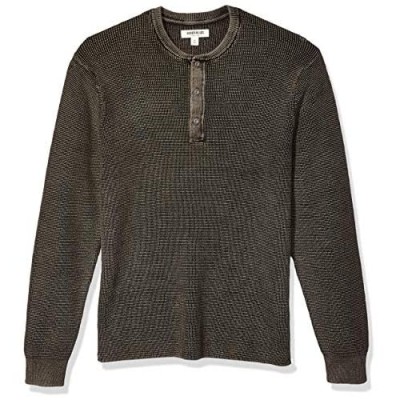  Brand - Goodthreads Men's Soft Cotton Henley Sweater