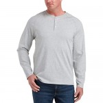 Essentials Men's Big & Tall Long-Sleeve Henley Shirt fit by DXL