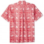 Reyn Spooner Men's Lahaina Sailor Spooner Kloth Classic Pullover Hawaiian Shirt