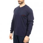 Titicaca FR Blend T-Shirts Pre-Washed Lightweight Long Sleeve Fashion Khaki Men's T-Shirts