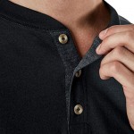 TSLA Men's Long Sleeve Shirts Dynamic Casual Soft Cotton T-Shirts Cool Dry Outdoor Work Shirt