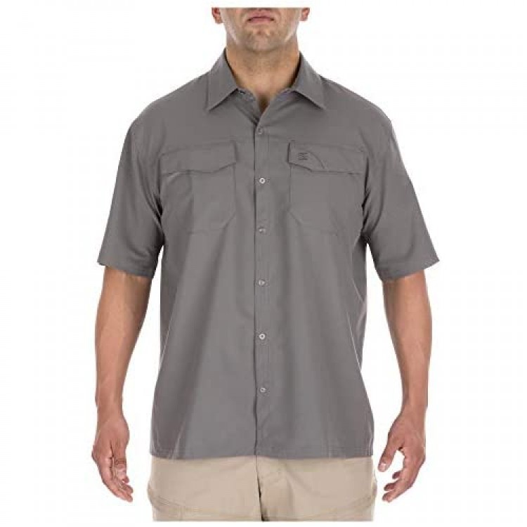 5.11 Men's Freedom Flex Woven Short Sleeve Tactical Shirt