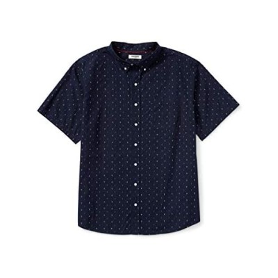  Brand - Goodthreads Men's Big & Tall Short-Sleeve Poplin Shirt