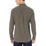 Brand - Goodthreads Men's Standard-Fit Long-Sleeve Plaid Poplin Shirt with Button-Down Collar