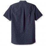 Brand - Goodthreads Men's Standard-Fit Short-Sleeve Plaid Poplin Shirt