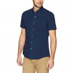 Brand - Goodthreads Men's Standard-Fit Short-Sleeve Seersucker Shirt