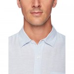 Essentials Men's Regular-Fit Short-Sleeve Linen Shirt