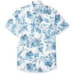 Essentials Men's Regular-fit Short-Sleeve Print Shirt
