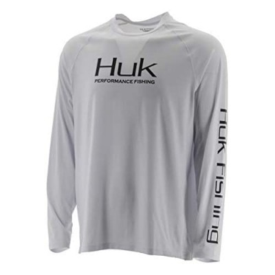 HUK Mens Pursuit Vented Long Sleeve Shirt