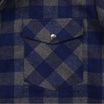 Mens Buffalo Plaid Flannel Insulated Lined Shirt Jacket