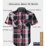 Men's Western Snap Casual Shirt Two Pocket Short Sleeve Shirt