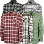 Mossy Oak Flannel Shirt for Men Buffalo Plaid Long Sleeve Mens Flannel Shirts