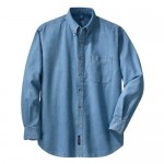 PORT AND COMPANY Long Sleeve Value Denim Shirt (SP10)