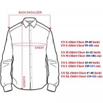 Sportrendy Men's Slim Fit Long Sleeves Casual Button Down Dress Shirts JZS041
