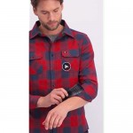 Three Sixty Six Flannel Shirt for Men - Mens Fitted Dry Fit Flannel Work Shirts