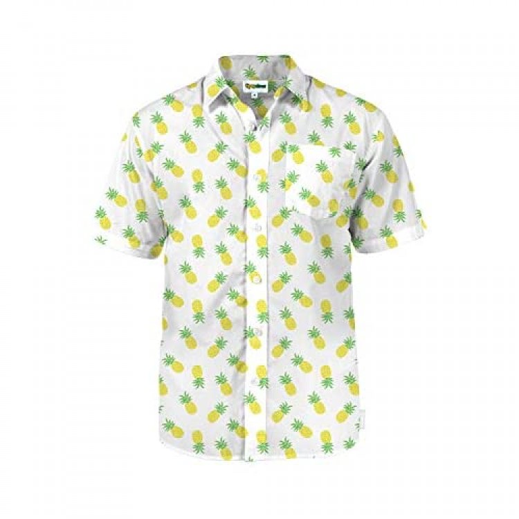 Tipsy Elves Men's Summer Button Down Shirts - Summer Button Down Shirts for Men