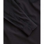 UNTUCKit Black Stone Wrinkle Free - Untucked Shirt for Men Long Sleeve Black