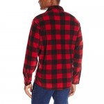 Wrangler Authentics Men's Long Sleeve Heavy Weight Fleece Shirt