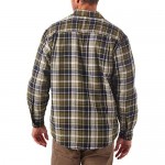 Wrangler Authentics Men’s Long Sleeve Sherpa Lined Shirt Jacket