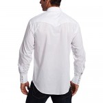Wrangler Men's Long Sleeve Sport Western Snap Shirt