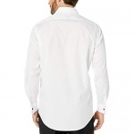 Brand - Buttoned Down Men's Classic Fit Bib-Front Tuxedo Shirt Supima Cotton Easy Care Spread-Collar