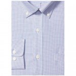 Brand - Buttoned Down Men's Classic Fit Button Collar Pattern Dress Shirt