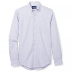 Brand - Buttoned Down Men's Classic Fit Button Collar Pattern Dress Shirt
