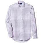 Brand - Buttoned Down Men's Classic Fit Cutaway Collar Pattern Dress Shirt
