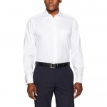 Brand - Buttoned Down Men's Classic Fit French Cuff Dress Shirt Supima Cotton Non-Iron Spread Collar