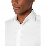 Brand - Buttoned Down Men's Classic-Fit Solid Non-Iron Dress Shirt Pocket Spread Collar