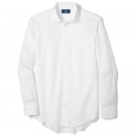 Brand - Buttoned Down Men's Classic-Fit Solid Non-Iron Dress Shirt Pocket Spread Collar