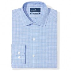  Brand - Buttoned Down Men's Classic Fit Spread Collar Pattern Dress Shirt