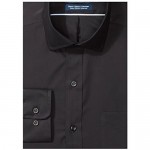 Brand - Buttoned Down Men's Classic Fit Stretch Poplin Dress Shirt Supima Cotton Non-Iron Spread-Collar