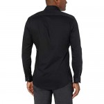 Brand - Buttoned Down Men's Slim Fit Stretch Twill Dress Shirt Supima Cotton Non-Iron Spread-Collar