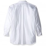 Eagle Men's BIG FIT Dress Shirts Non Iron Stretch Collar Solid (Big and Tall)