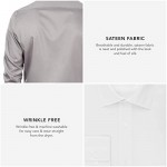Geoffrey Beene Men's Regular Fit Textured Stripe Sateen Shirt