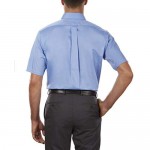 IZOD Men's Regular Fit Short Sleeve Solid Dress Shirt
