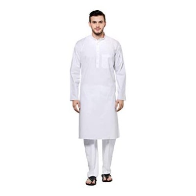 SHIKHA International Industries Men's Tunic Cotton Kurta Pajama Ethnic Wear Indian Traditional Dress Set