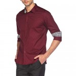 Tinkwell Men's Casual Dress Shirt Button Down Regular fit Long Sleeve Plaid Work Shirt