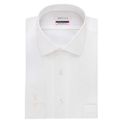 Van Heusen Men's Dress Shirt Flex Regular Fit Solid
