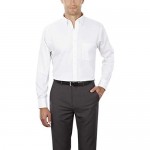 Van Heusen Men's Dress Shirt Regular Fit Pinpoint Solid