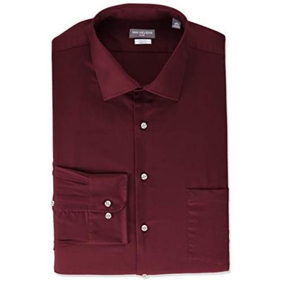 Van Heusen Men's Fit Dress Shirt Flex Collar Stretch Solid (Big and Tall)