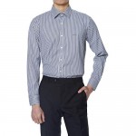 YEZAC Men's Comfortable Dress Shirt Slim fit Long Sleeve Stretch Wrinkle Resistant
