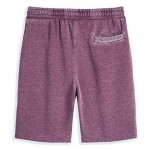BEILU Men's Casual Cotton Active Shorts Elastic Workout Jogger Knit Shorts
